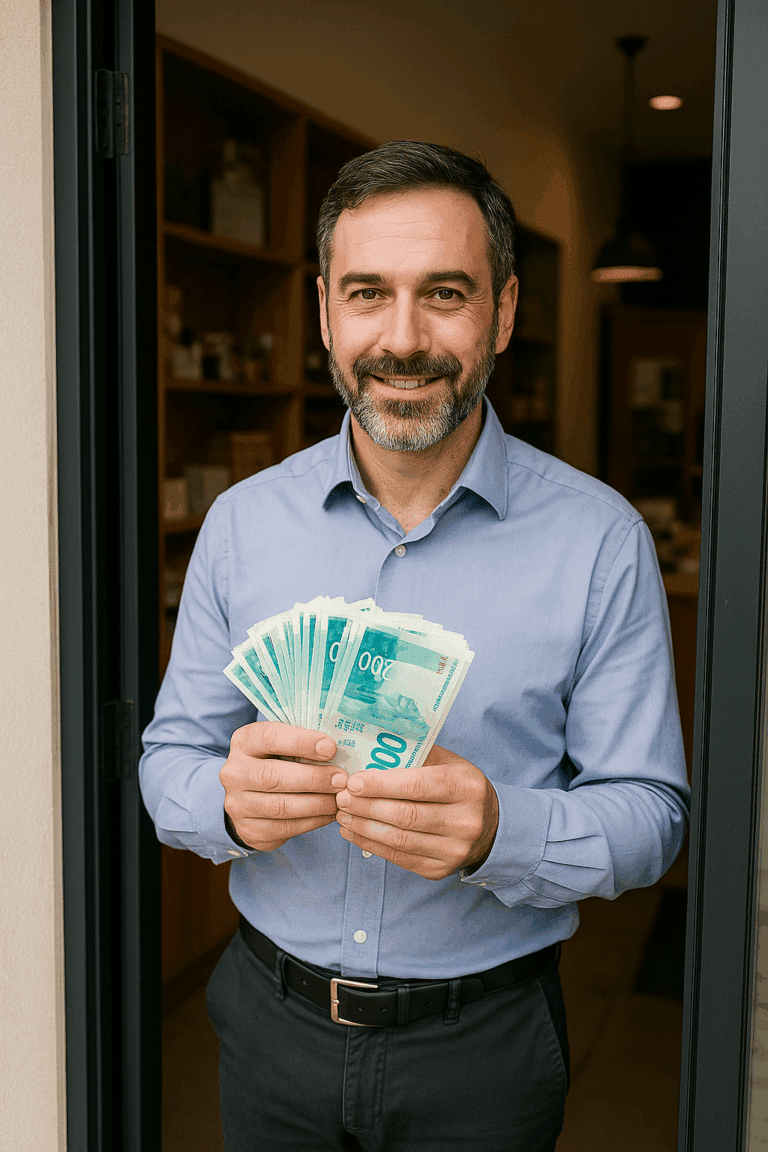 תזרים מזומנים לעסק