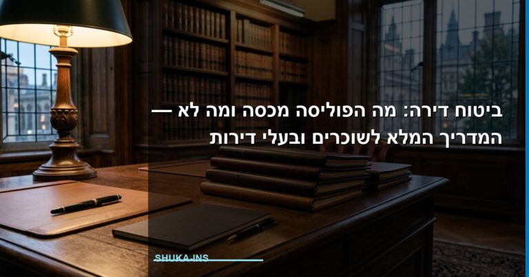 ביטוח דירה
